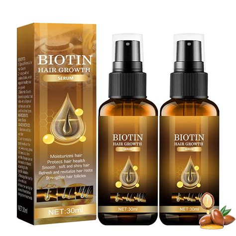 Biotin Hair Growth Serum Biotin Hair Growth Spray Biotin Thickening