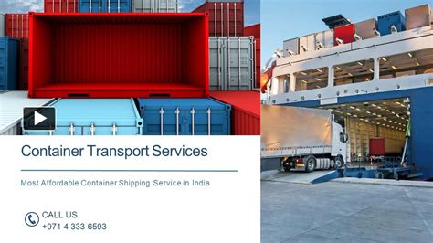 Ppt Affordable Container Transport Services By Slr Shipping Powerpoint Presentation Free To