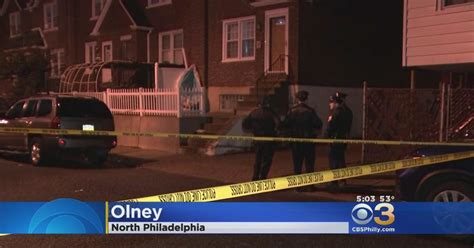 Police Man Found Shot In Head In Driveway In Olney Cbs Philadelphia