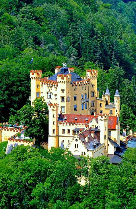 Castle Hohenschwangau Bavaria Germany Castle Mansion, Castle House ...