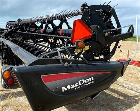 2015 MacDon D65 Header Combine For Sale