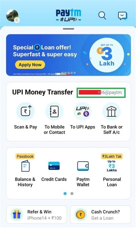 Ways To Find Your Upi Id In Paytm