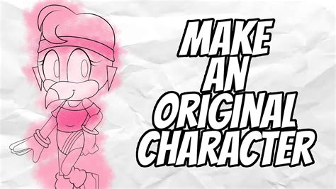 How To Make An Original Sonic Character Youtube