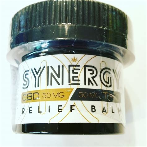 Dixie Synergy Relief Balm 100mg Denver Dispensary Medical