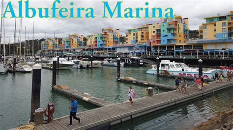 Albufeira Marina Portugal Walking Tour K Algarve Youtube