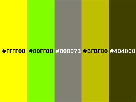 Yellow Color Hex Ffff00