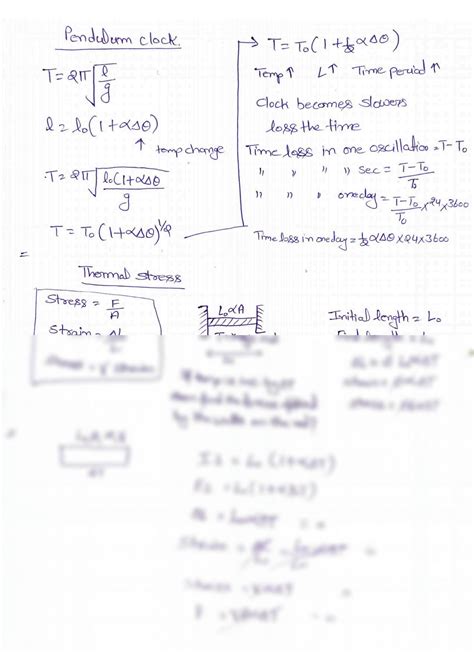 Solution Thermal Properties Of Matter Shivaji Uni Class 11 Science Physics Numericals And