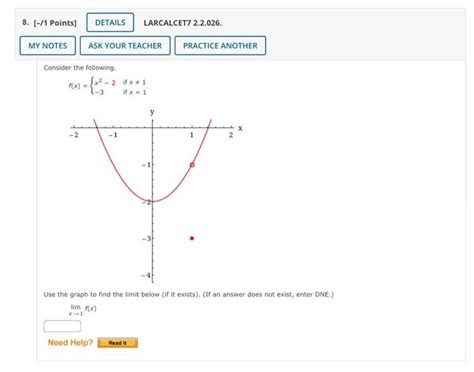 Solved Consider The Following Fx X2−2−3 If X 1 If X1