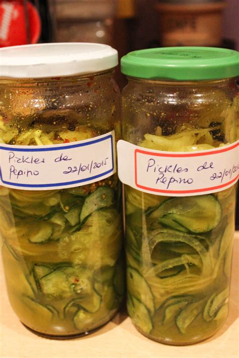 Receita De Pickles De Pepino Clara De Sousa