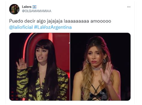 La Voz Argentina Lali Espósito Recreó El Meme De Una De Las Peleas Más