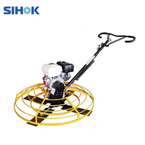 Inch Gasoline Walk Behind Concrete Helicopter Power Trowel