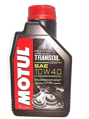 Motul Transoil Expert 10W40 Transmission Oil Motorcycle Scooter Wet