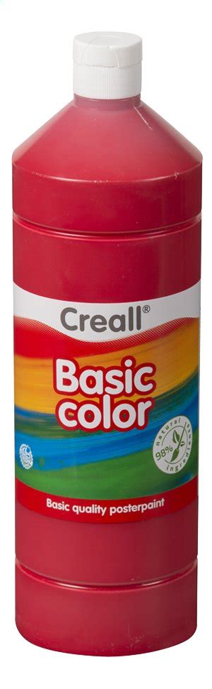 Creall Plakkaatverf Basic Color L Lichtrood Kopen Bestel Eenvoudig