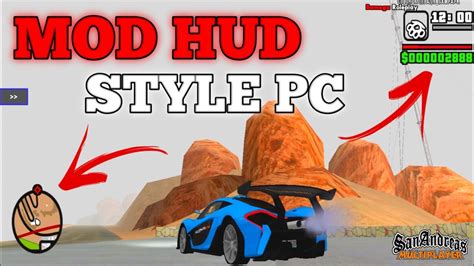 Share Mod Hud Style Pc Bamega Roleplay Gta Samp Android Youtube