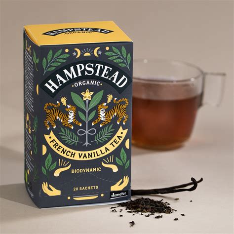 Hampstead Tea Organic French Vanilla Tea Bags – Hampstead Tea ...