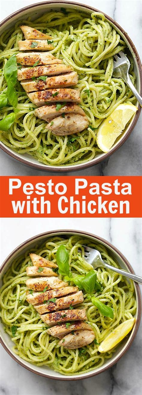 Pesto Pasta With Chicken Easy Delicious Recipes