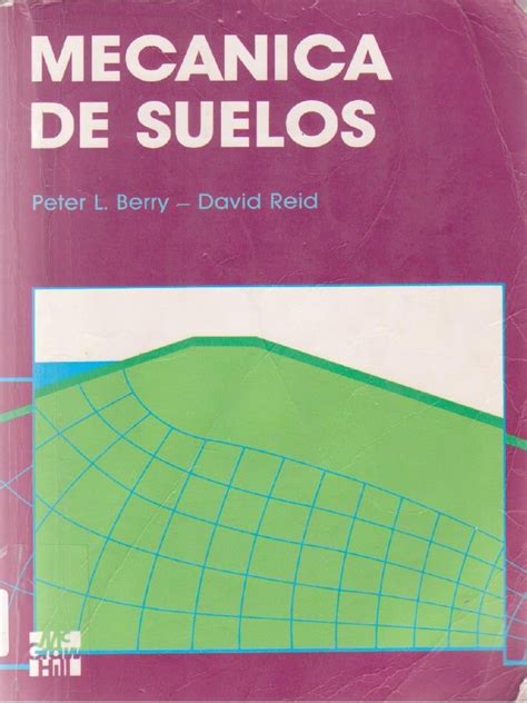 Pdf Mec Nica De Suelos Peter L Berry David Reid Ra Edici N