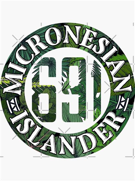 691 Micronesian Islander Sticker For Sale By Kwibo691 Redbubble