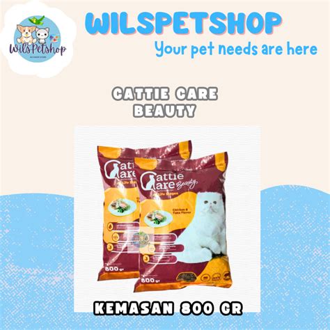 Jual Cattie Care Beauty Gr Freshpack Makanan Kucing Dry All Stage