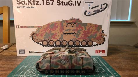 Sd Kfz Stug Iv Early Production Plastic Model Military Tank Kit