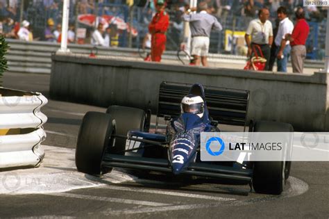 Monte Carlo Monaco 4 7 May 1989 Jonathan Palmer Tyrrell 018 Ford