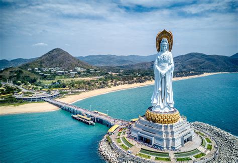 Bodhisattva Guanyin Of Nanshan Hainan Nanshan Temple Of Sanya China