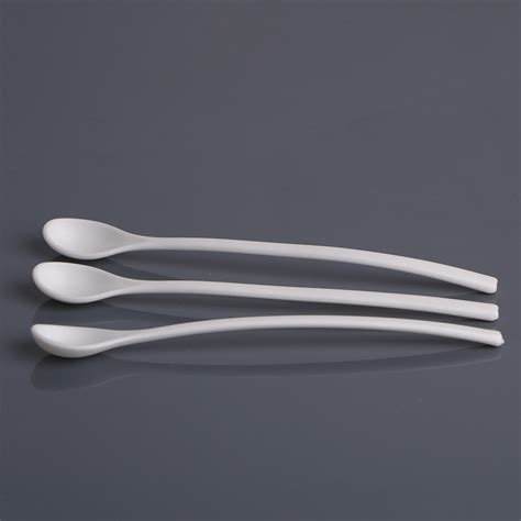 Plastic Disposable Coffee Spoon 10cm Pla Tableware