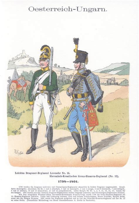 Vol Pl Sterreich Ungarn Leichtes Dragoner Regiment Levenehr