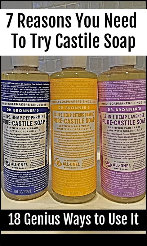 Castile Soap Genius Ways To Use This Powerful Natural Soap