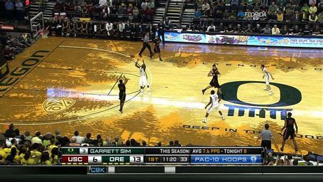 PHOTO: Oregon's New Basketball Court May Cause Retina Damage - SBNation.com