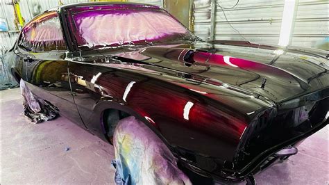 Candy Paint On 1972 Ford Maverick With Grant 7 Clear In 2024 Car