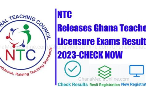 NTC Releases Ghana Teacher Licensure Exams Results 2023 CHECK NOW