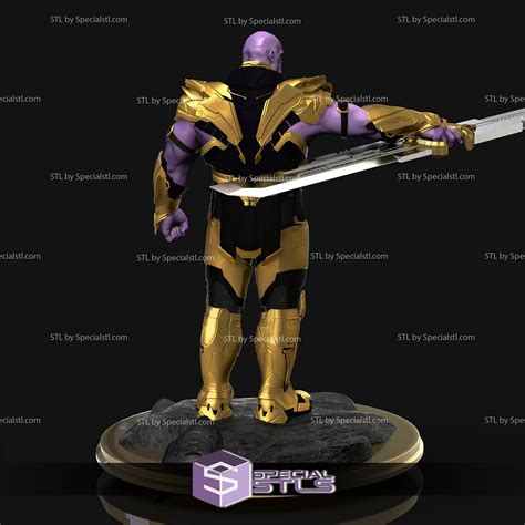 Thanos Basic Armor Standing 3D Printing Figurine | SpecialSTL