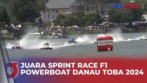 Jadi Yang Tercepat Jonas Andersson Juara Sprint Race F1 Powerboat