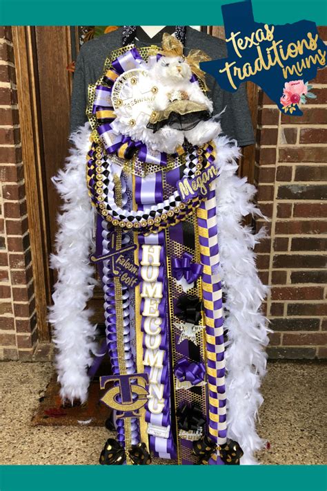 Custom Homecoming Mums And Garters Located In Dfw Local Pick Up