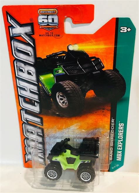 Matchbox 60th Anniversary Sand Shredder Green Explorers Mbx