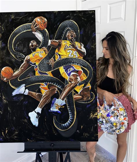 Kobe Gianna Bryant Murals On Twitter New Mamba Evolution Kobe