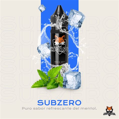 Liquidos Ml Vapor Fox Vapeador E Liquid Frutales Subzero