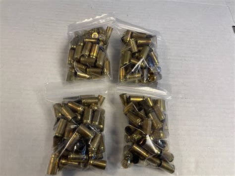 200 Pieces Once Fired 9mm Brass 9mm Luger 17129164