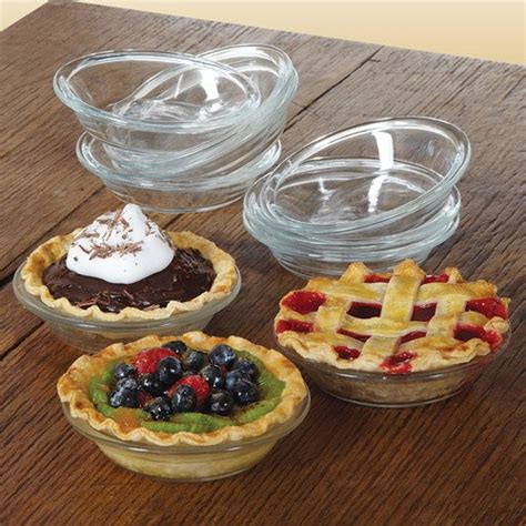 Mini Pie Pans Libbey Glass Just Baking Mini Pie Plate Set 10 Piece