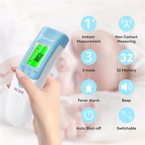 Berrcom Digital Non Contact Infrared Forehead Thermometer Jxb 183