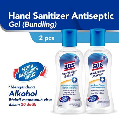 Jual Sos Hand Sanitizer Gel Ml Pcs Exp Shopee Indonesia