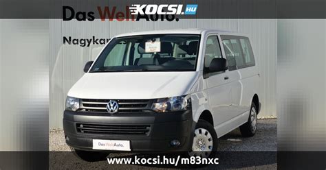 Eladó Használt Volkswagen Transporter T5 Kombi Rt 2 0 Cr Tdi Nagykanizsa Zala Megye M83nxc