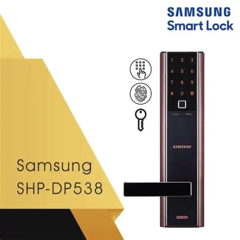 Samsung Shp Dh Mortise Type Fingerprint Door Lock