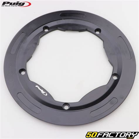 Pulley Cover Yamaha Tmax Puig Black