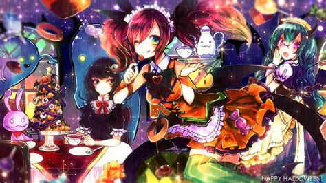 Anime Halloween Wallpapers - Top Free Anime Halloween Backgrounds ...