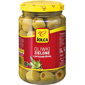 JOLCA Oliwki zielone z pastą paprykową 350 g