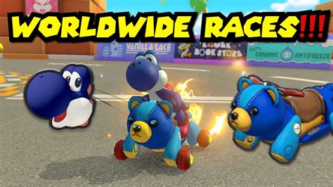 Yoshi Teddy Buggy Combo Mario Kart Deluxe Worldwide Races