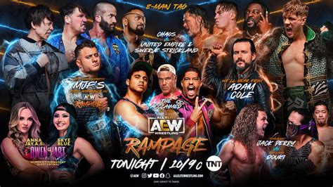 Aew Rampage De Junio Repeticion Latinluchas