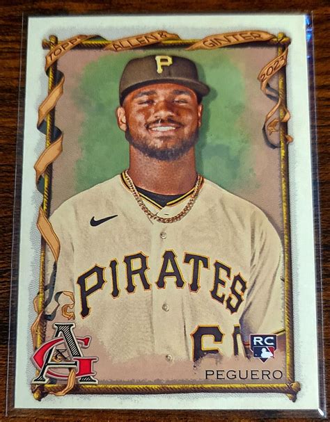 Topps Allen And Ginter Liover Peguero Rc Ebay